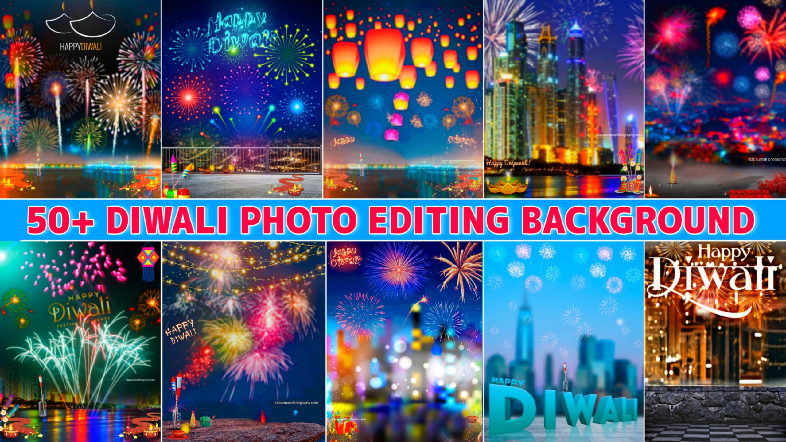 Diwali Photo Editing Background | Diwali Editing Background