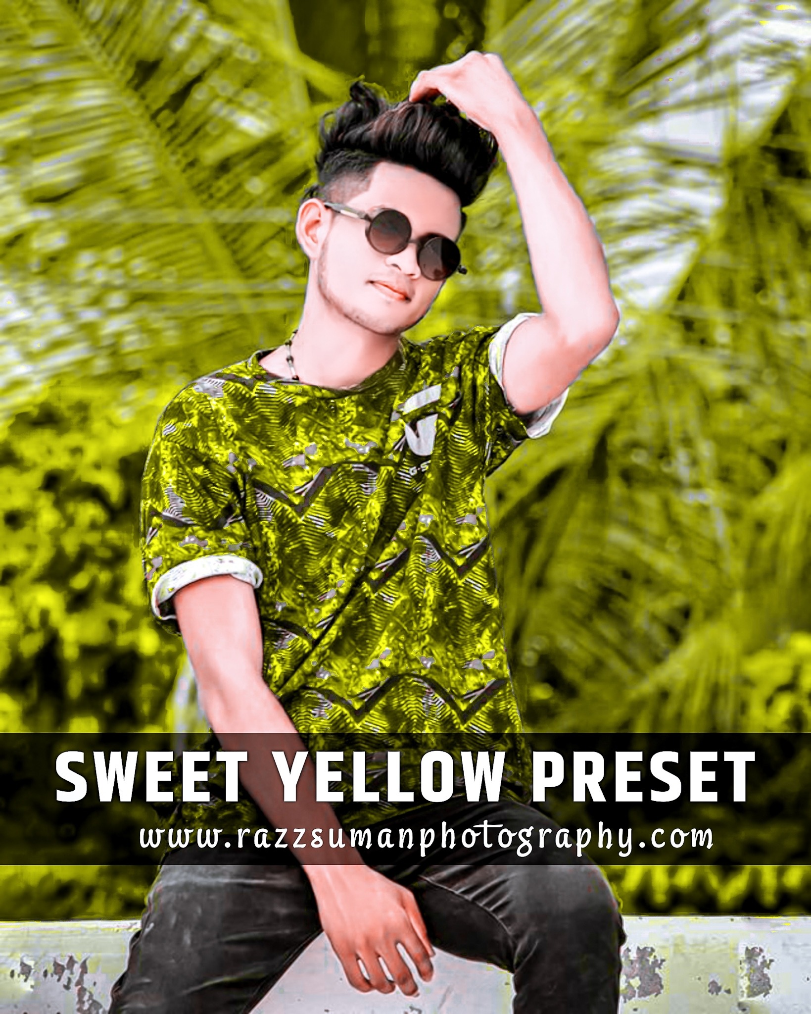 sweet yellow and black preset download
