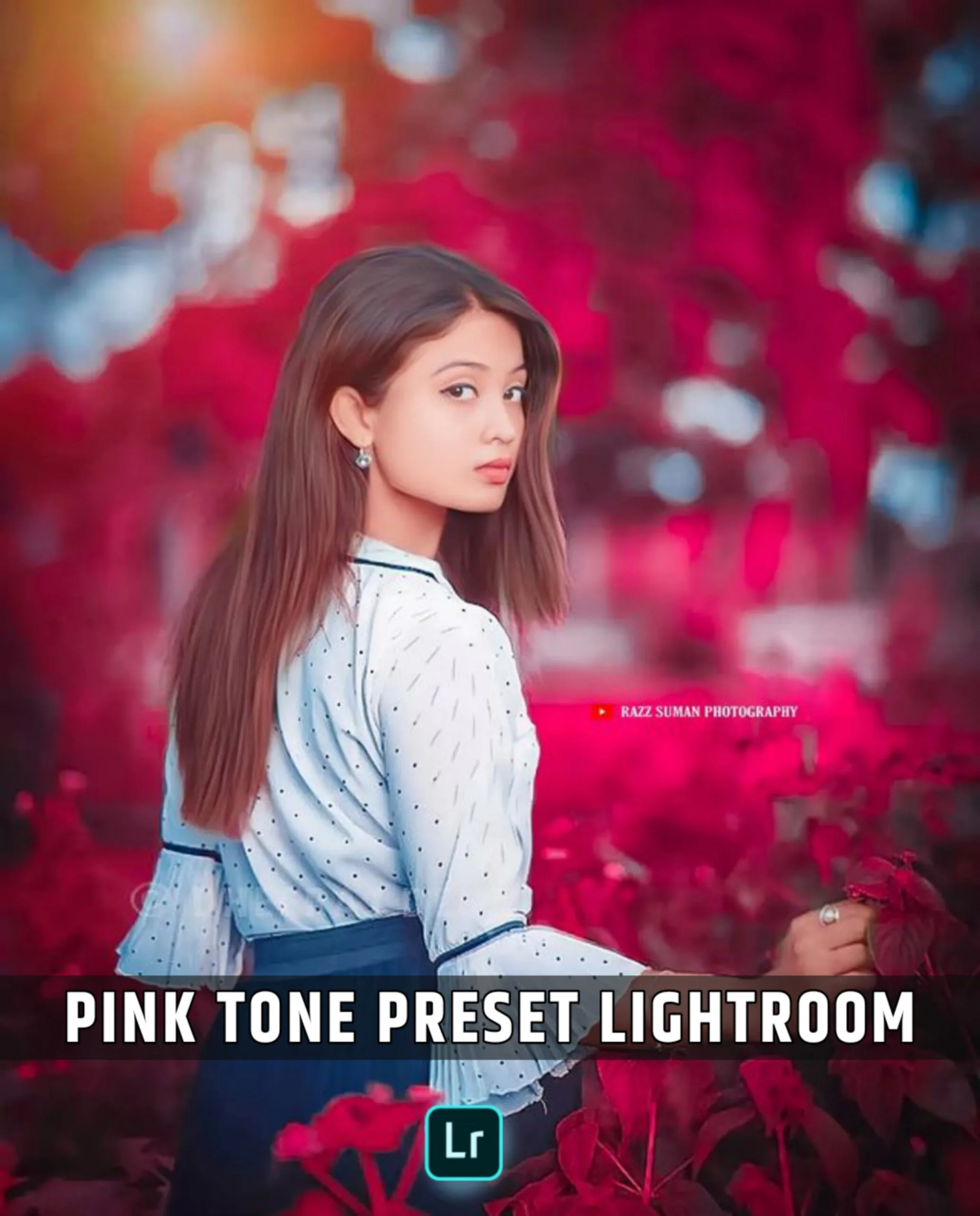 Pink tone lightroom preset