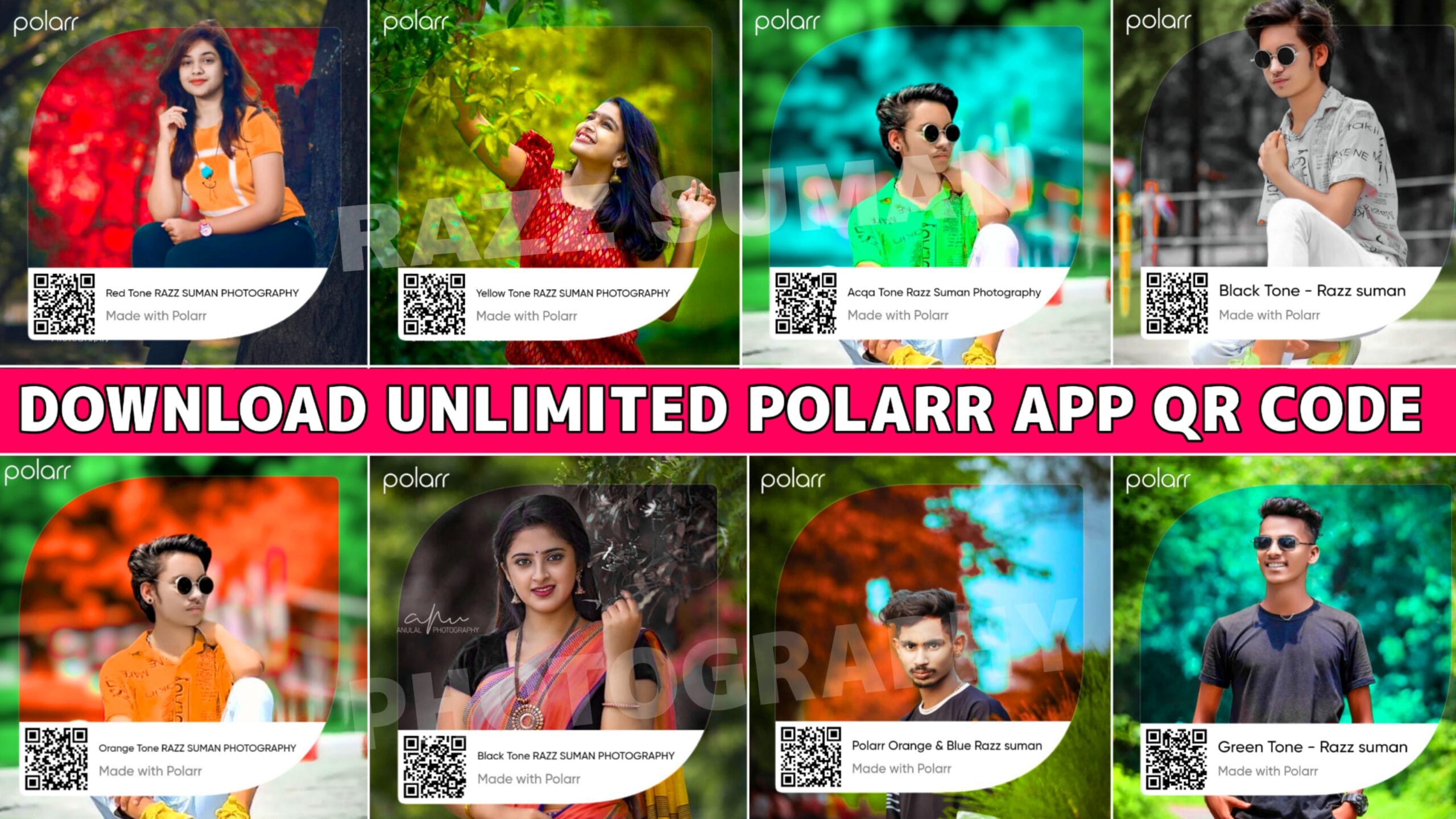 Polarr App Qr Code Download | Polarr Qr Code Free Download | Razz suman