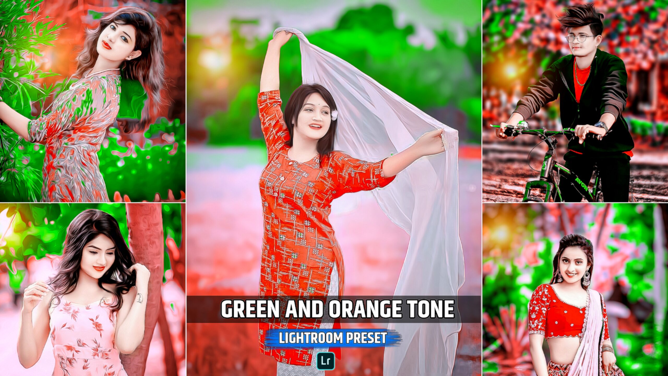 Green And Orange Lightroom Presets Download
