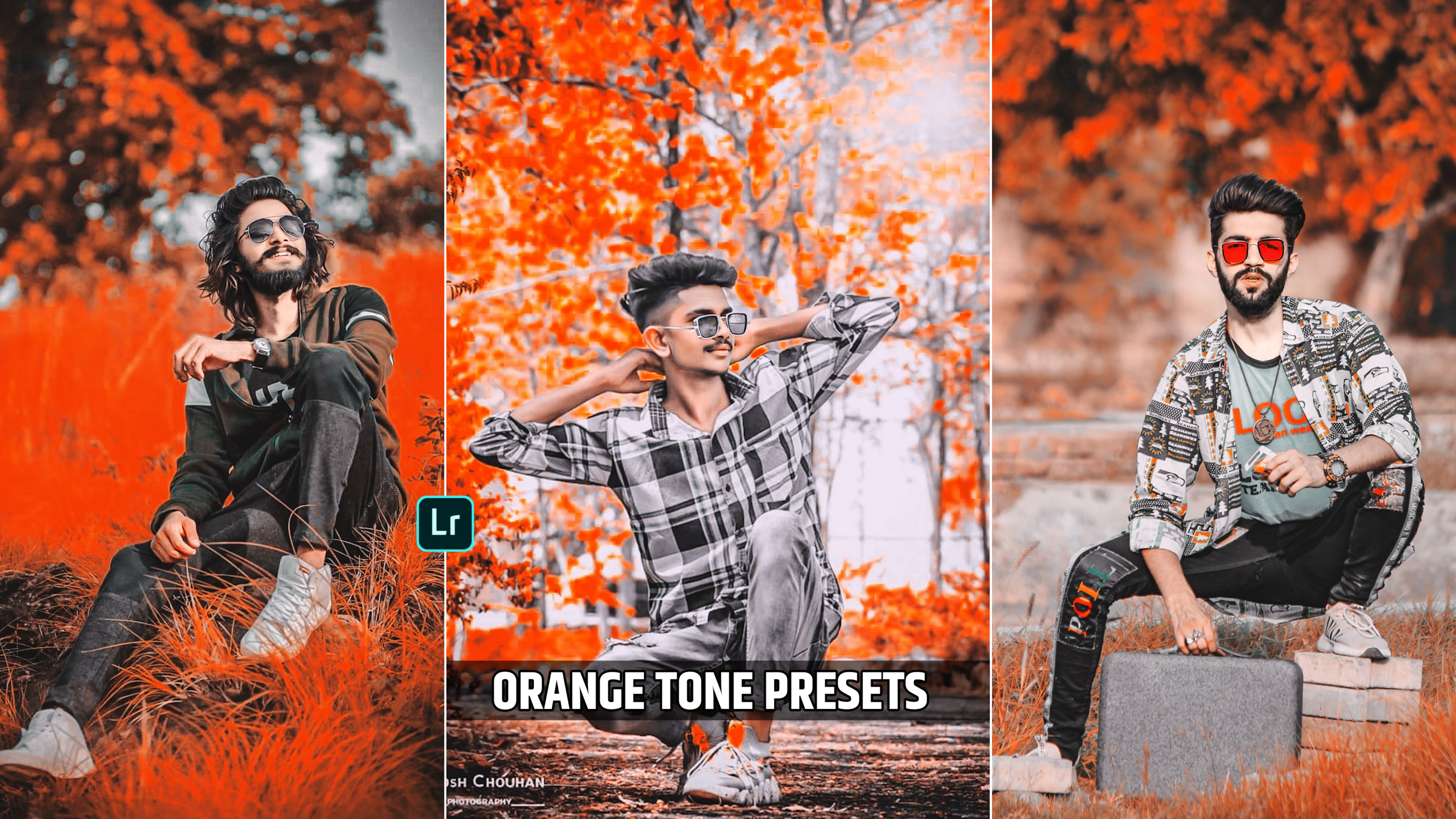 orange tone lightroom preset