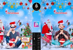 Christmas photo editing 2022 | Christmas photo editing background | Razz suman