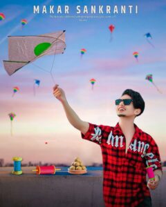 Makar sankranti photo editing 