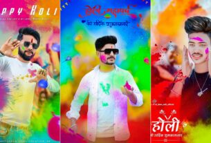 Picsart holi special photo editing background and png