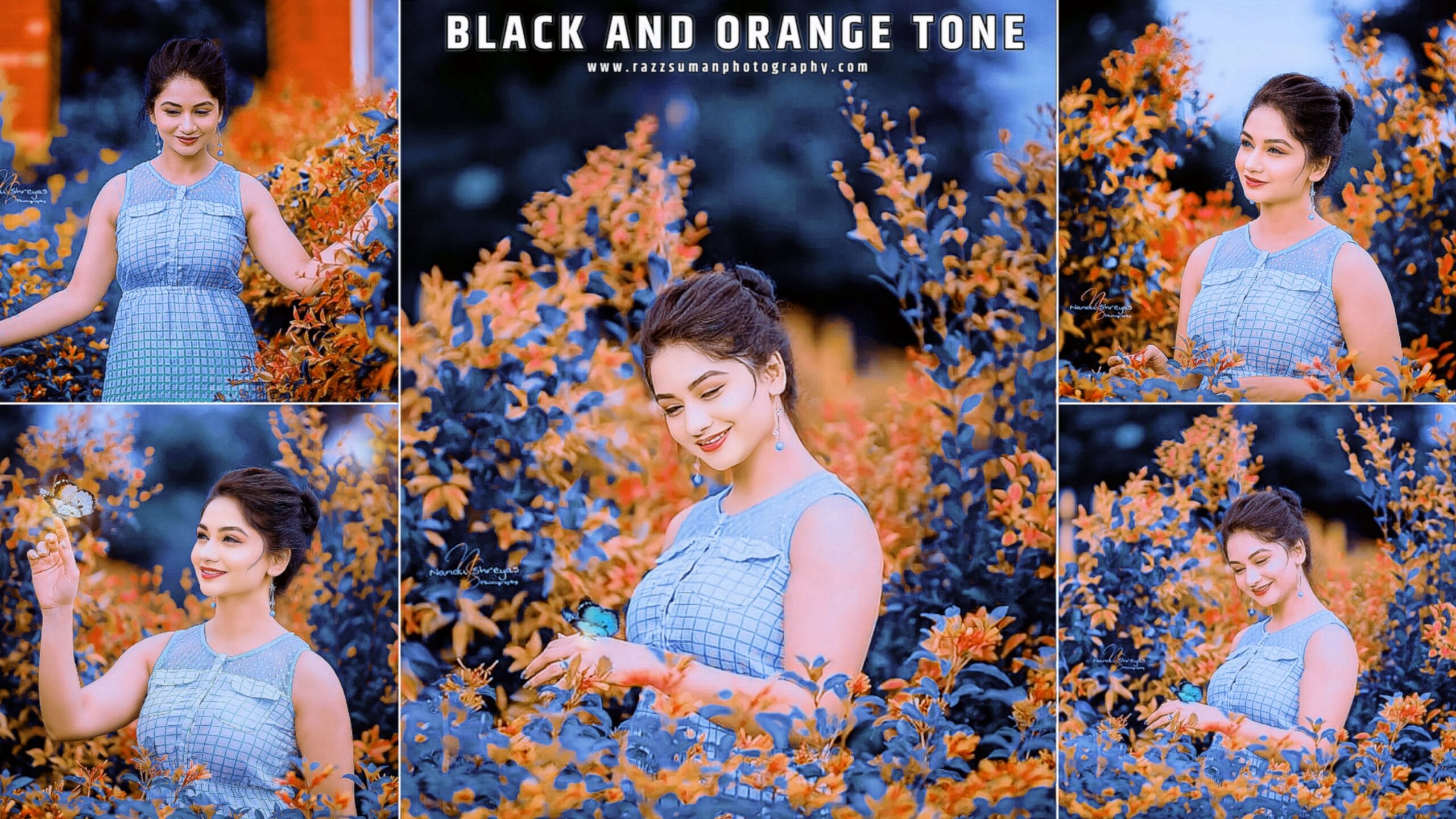 Black and orange lightroom preset | Lightroom preset download