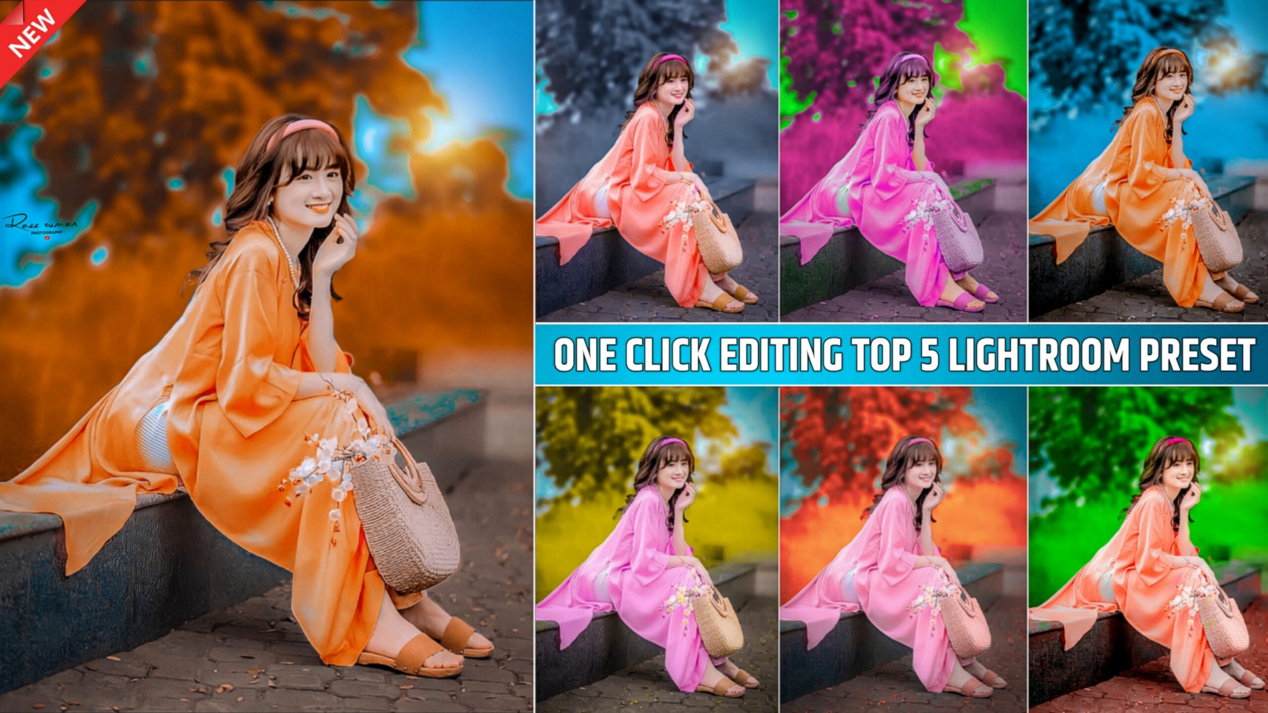 One click editing | Top 5 Lightroom preset download