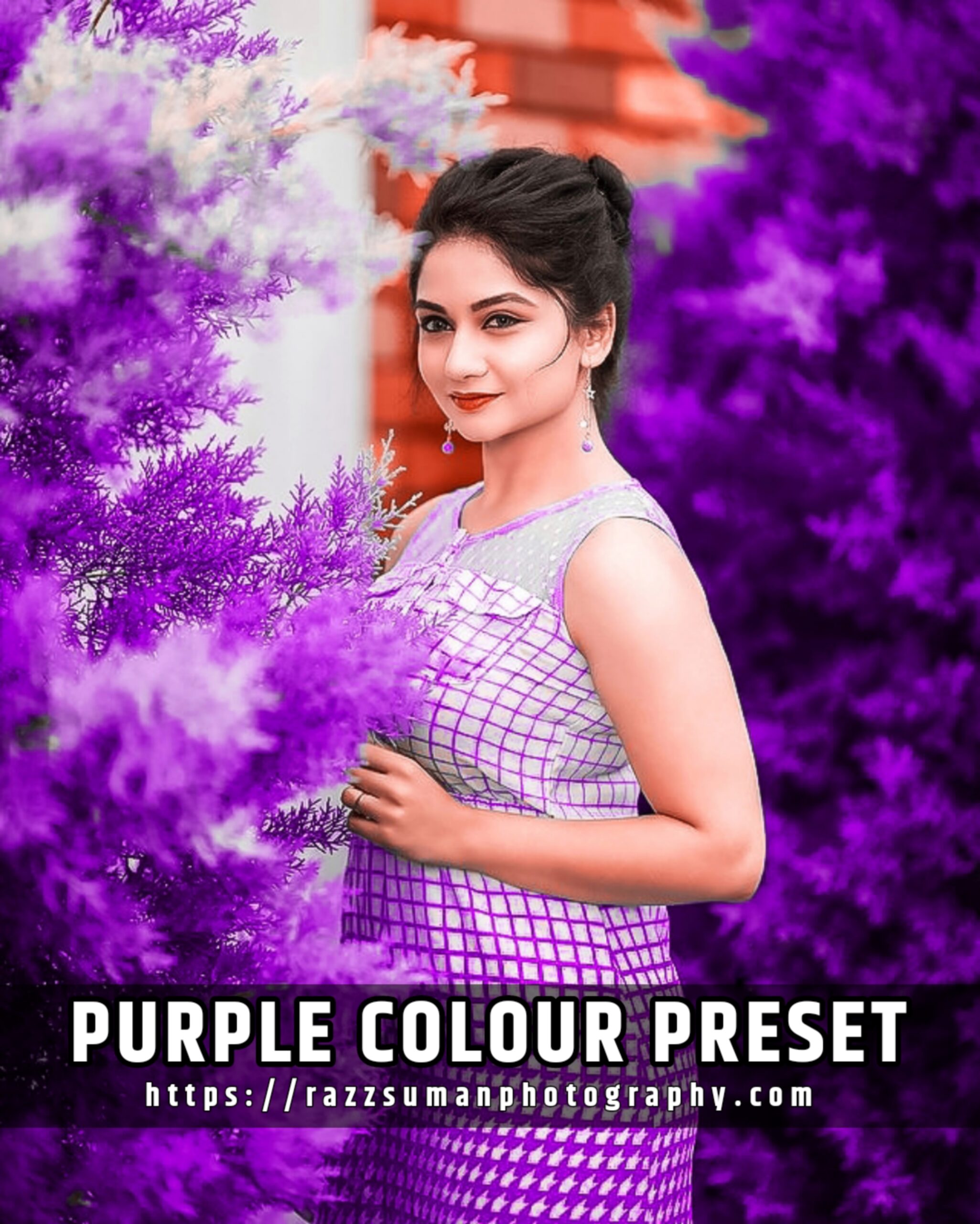 Purple tone lightroom preset | Lightroom purple preset download
