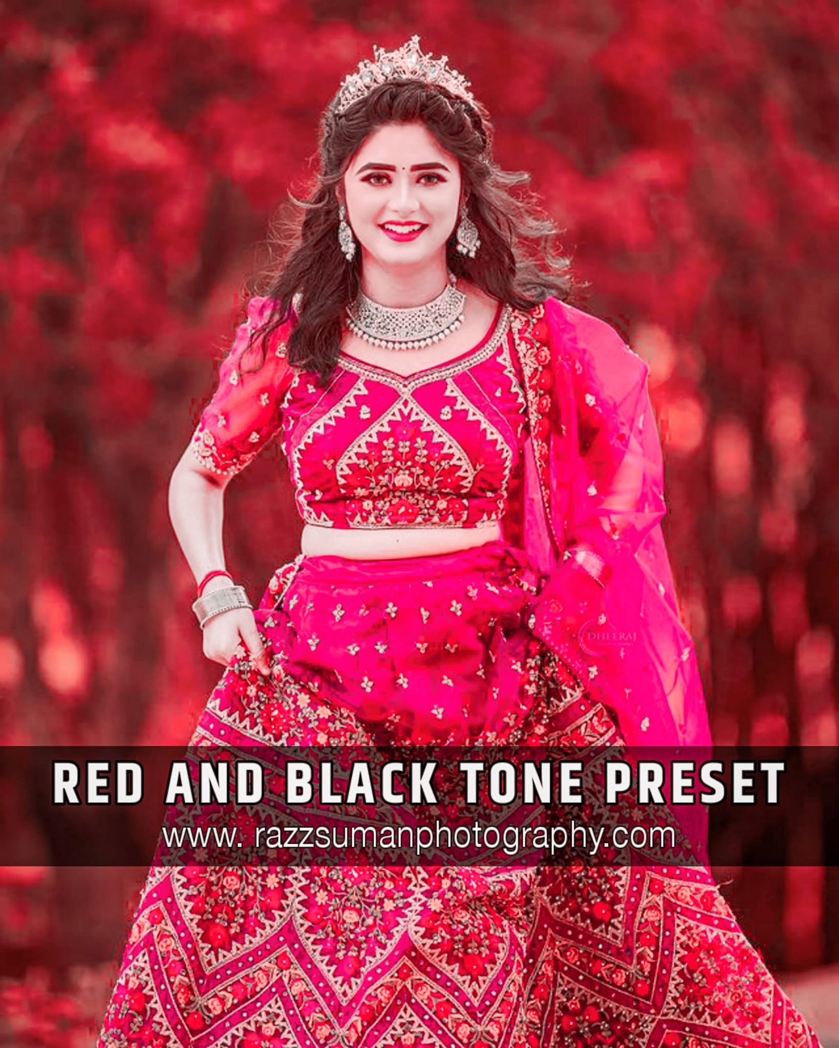 Red and black presets