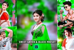 Sweet green and black preset download