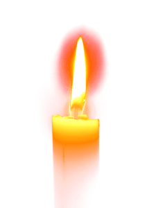 flameless candle png.