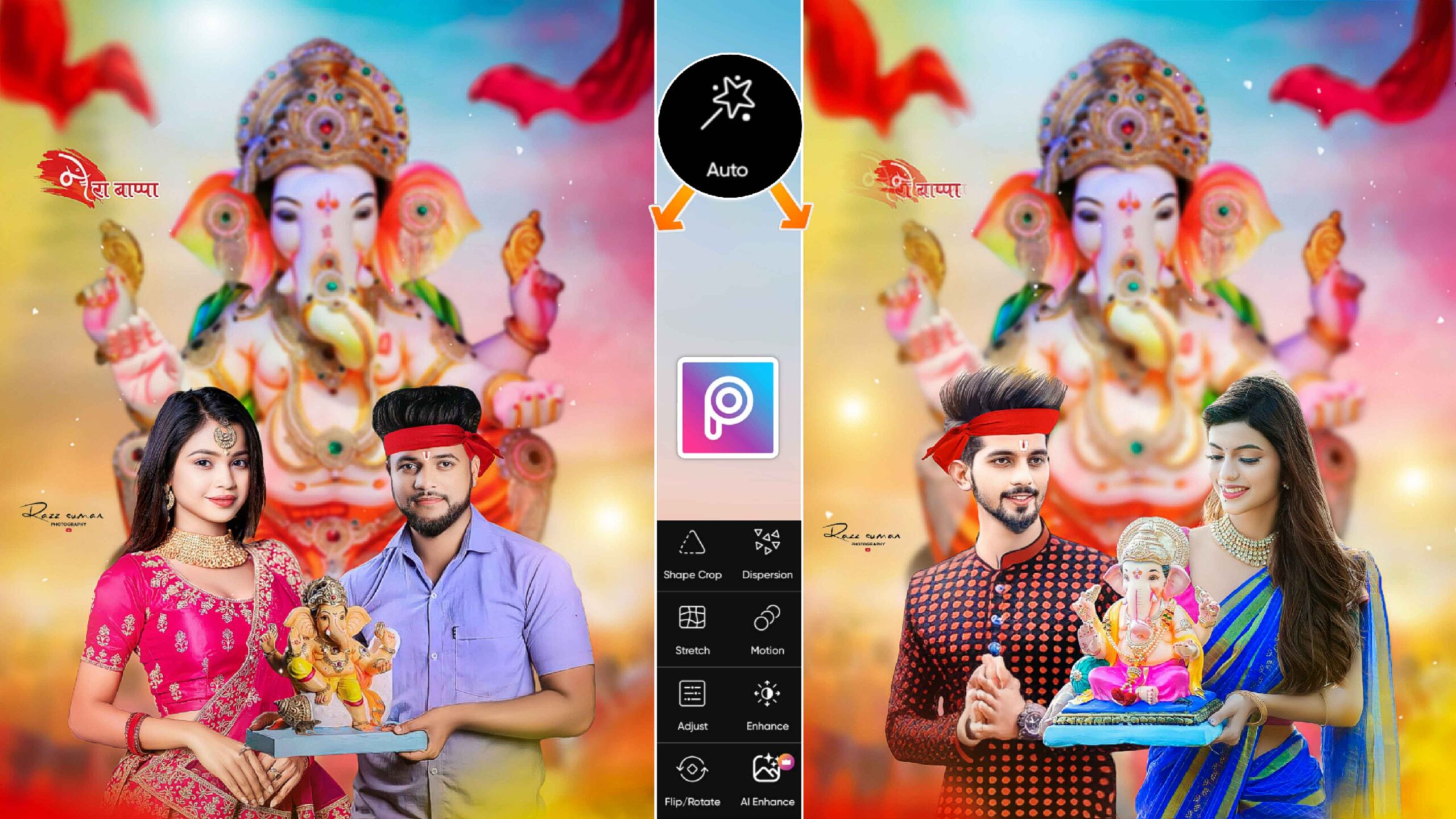 Ganesh chaturthi photo editing 2023 background png