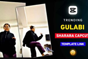 Gulabi sharara capcut template | Capcut template razz suman