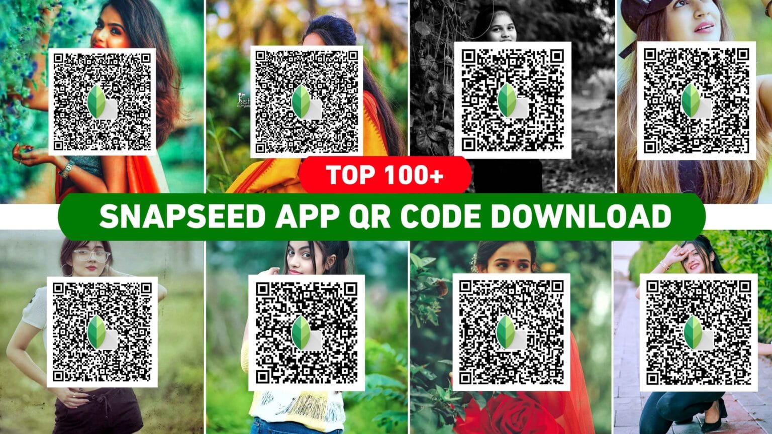 Top 100 snapseed qr code photo editing
