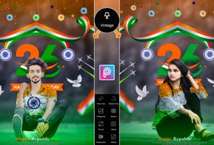 Republic day 2024 photo editing background png