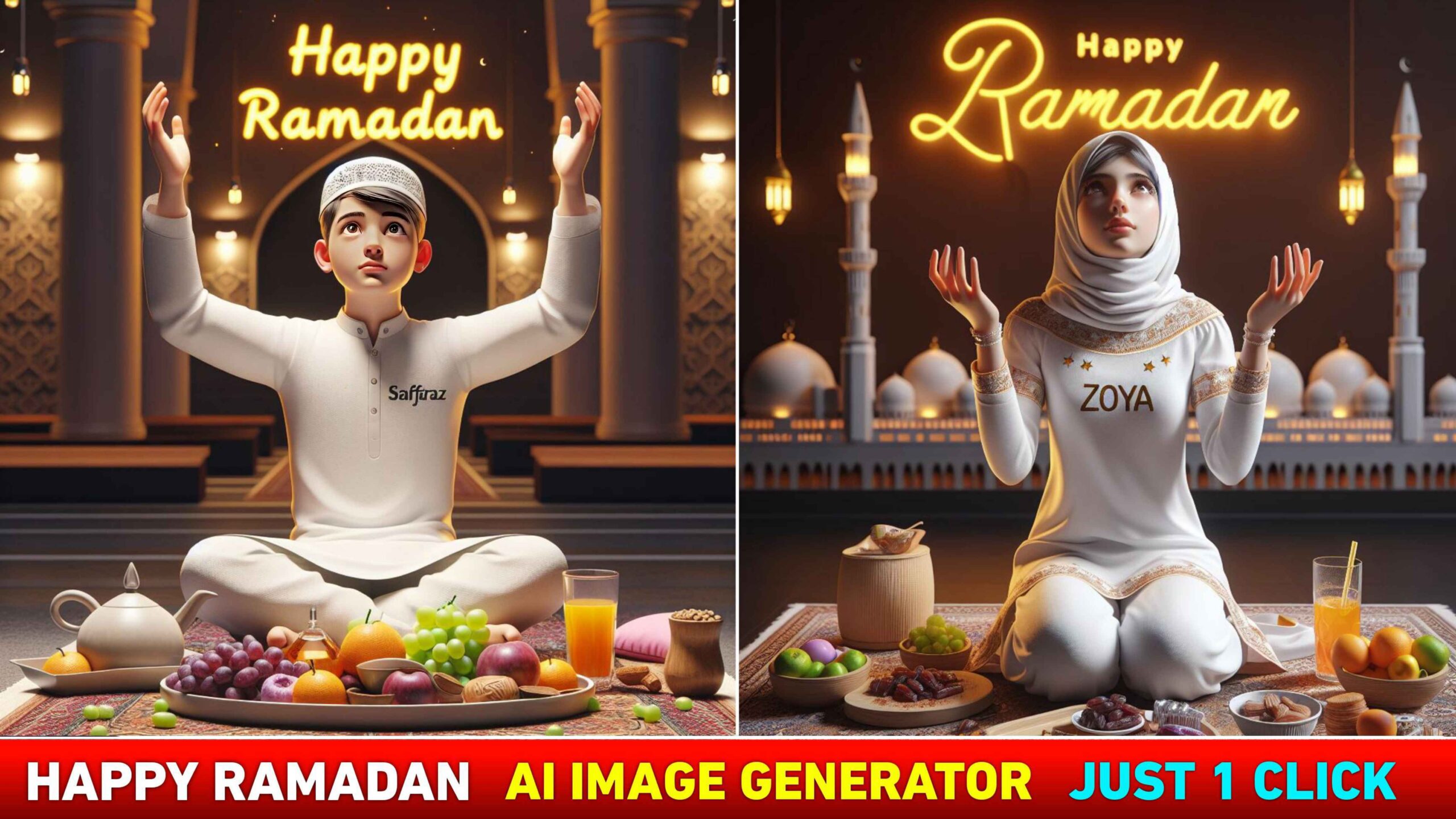 Ramadan Mubarak Ai Photo Editing | Bing Ai Image Creator