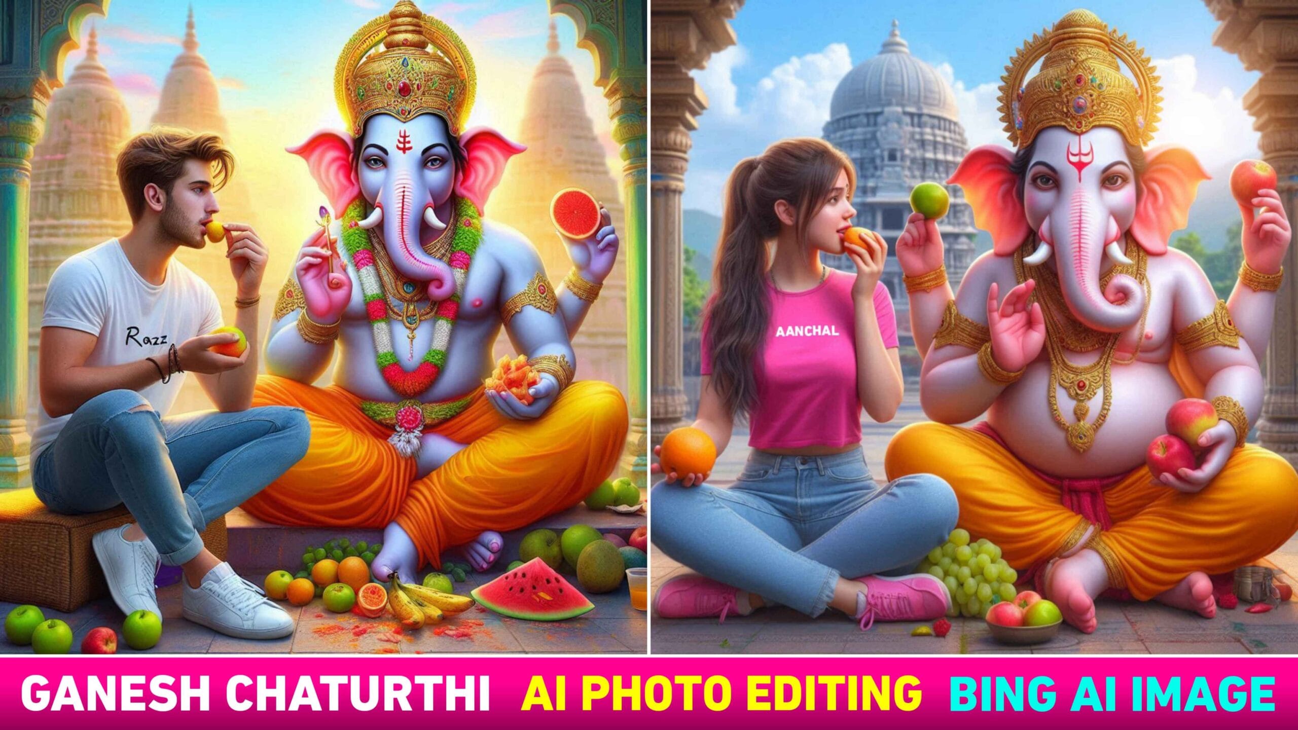 Ganesh Chaturthi Ai Photo Editing | Bing Image Creator