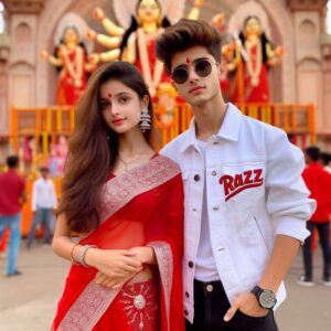 Navratri Couple Name Ai Photo Editing