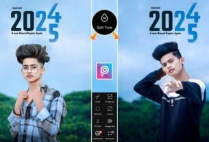 New Year 2025 Photo Editing Background Png