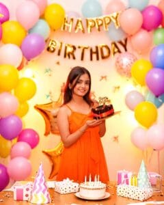 Hypic App Birthday Photo Editing Prompt