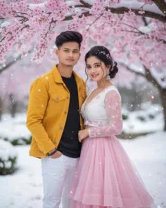 Gemini winter couple prompt